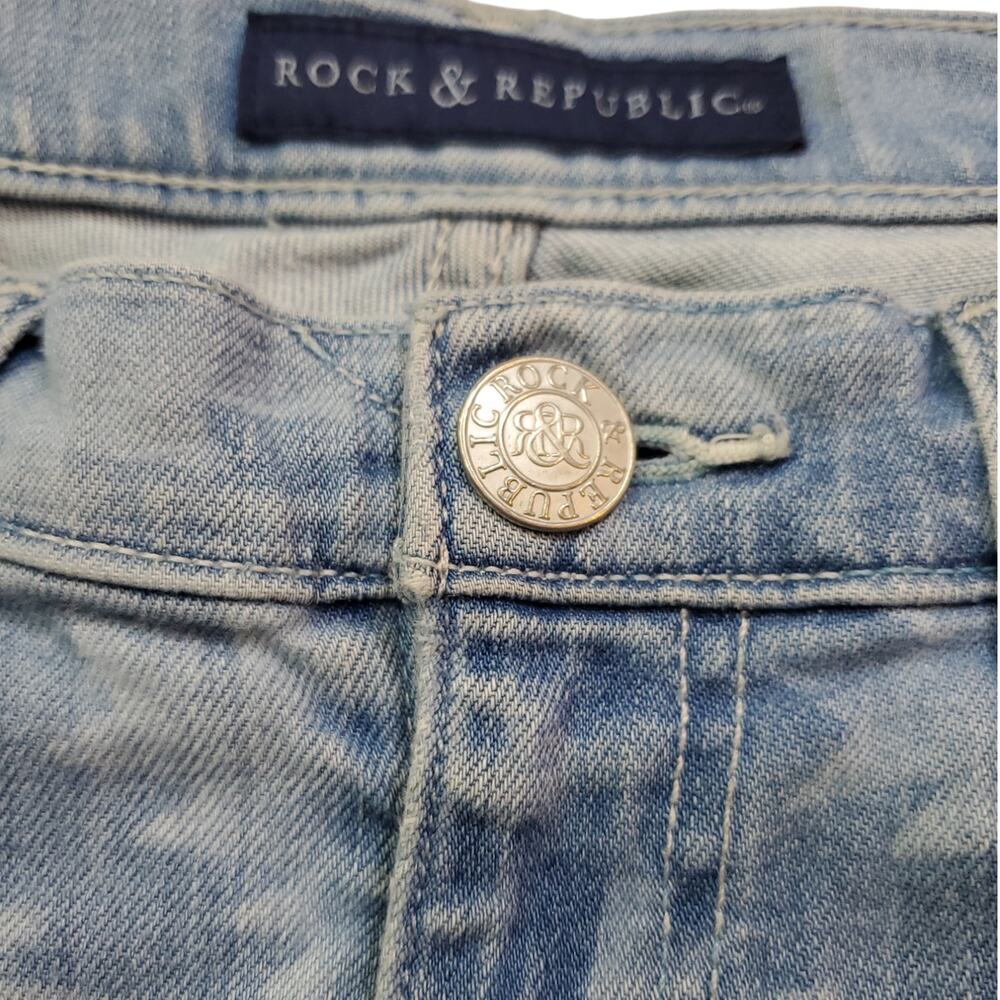 Rock & Republic | Southwestern/Aztec Design Jeans | Size 6 - Picture 3 of 8